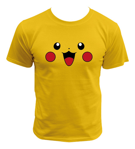Camiseta Pokemon Pikachu Detective Pokémon Go Yellow