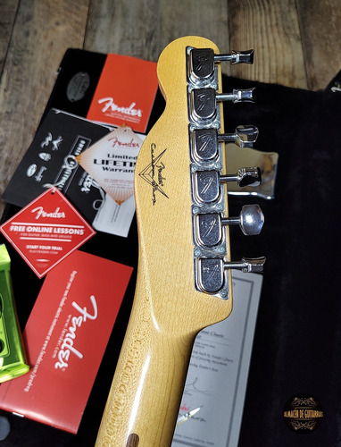 Fender Telecaster Custom 72 Custom Shop Dakota Red Diestro Dakota Red Maple (Usado)