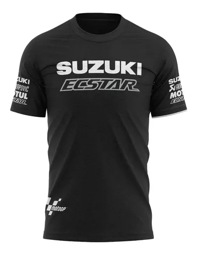 Camisa Camiseta Suzuki Ecstar Moto Gp Motogp Parcelamento sem juros