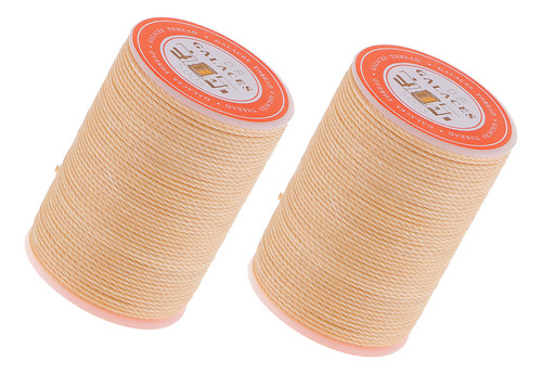 2 0.8mm Redondo Poliéster Encerado Costura Diy