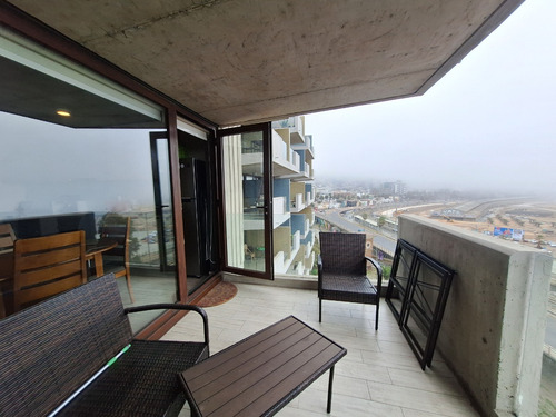 Dp. Estudio Amoblado Con Hermosa Vista En Mirador Barón