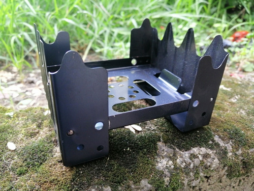 Imagen 3 de 9 de Estufilla Camping Ust Aluminio Bikepacking Cicloturismo