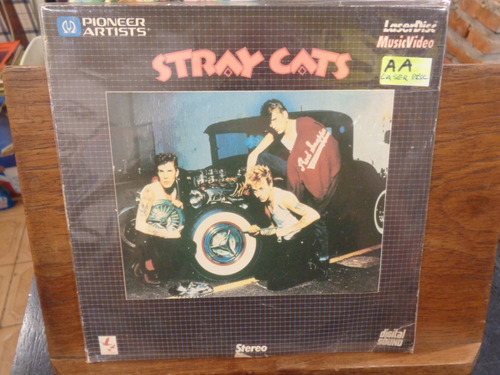 Laserdisc Stereo Stray Cats  Disco   O