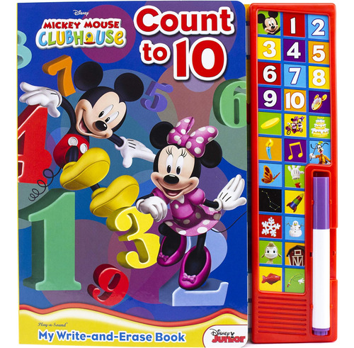 Libro: Disney Mickey Mouse Clubhouse Count To 10 My