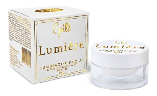 Epilê Lumière Creme Facial Clareador Iluminador Fps 18 30g