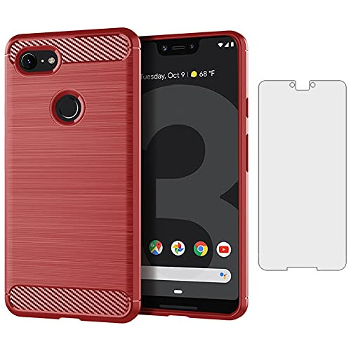 Asuwish Phone Case For Google Pixel 3 With Tempered N9g8w