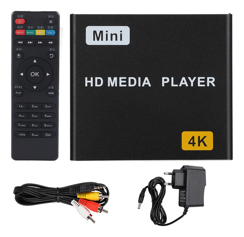 Reprodutor De Mídia Doméstico 4k Full Hd Digital Usb S Spdif