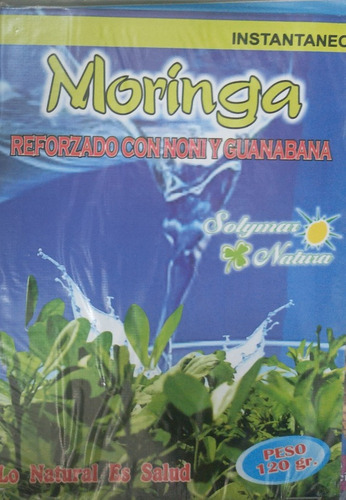 Moringa Harina Deshidratada 12 Unid De 120 Grs C/u Antioxida