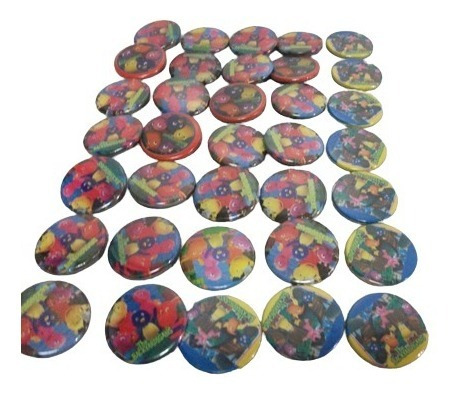  Chapas Cumpleaños Backyardigans Pack 35 Und 