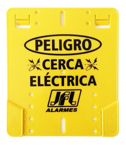 Cartel De Advertencia Para Cerco Electrico Peligro Martinez