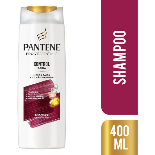 Shampoo Pro-v Essencials Pantene 400ml Formula Control Caída