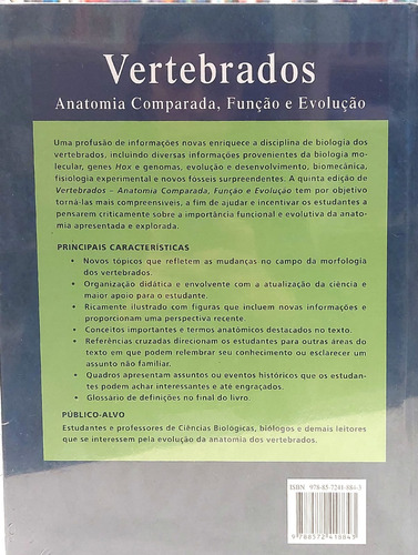 Vertebrados - Anatomia Comparada, Funcao E Evolucao
