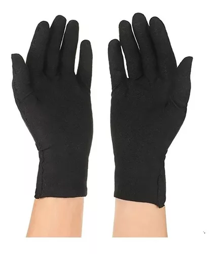 Guantes Negros De Algodón Para Monedas, Joyería, Meseros