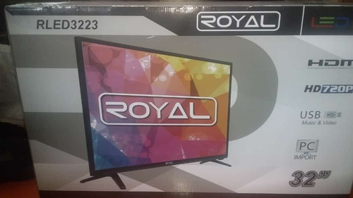 Imagen 2 de 4 de Tv Lcd Royal 32 Totalmente Nuevo