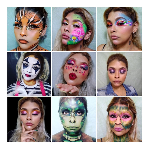 Imagen 2 de 5 de Maquilladora Profesional Y Stand De Glitter A Domicilio Caba