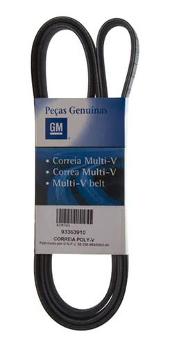 Correa Poly-v Chevrolet Meriva 2002/2012 1.8 N C/aac