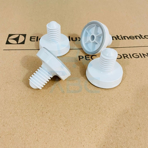 Imagem 7 de 7 de Kit 4 Pé Nivelador Maquina Electrolux Lt10b Lt12b Original