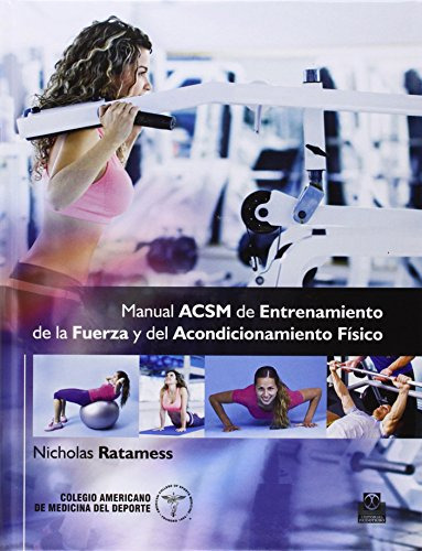 Libro Manual Acsm De Entrenamiento De La Fuerza Y Del Acondi