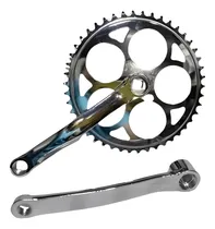 Comprar Rueda Corona De Metal Para Bicicletas 44 Dientes Ofertas 
