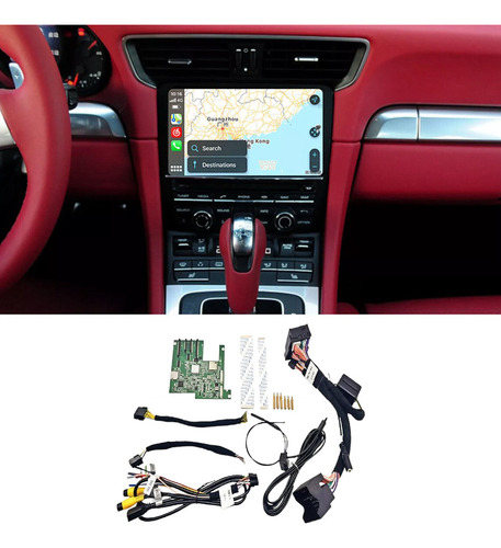 Para Decodificador Automático Porsche Pcm3.1 Android Carplay