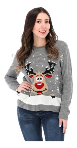 Sudadera Sueter Hoodies Ugly Sweater Navideño Para Mujer