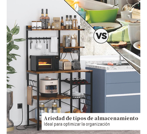 Estante Anaquel Rack De Maderabañococina Sala 5 Niveles