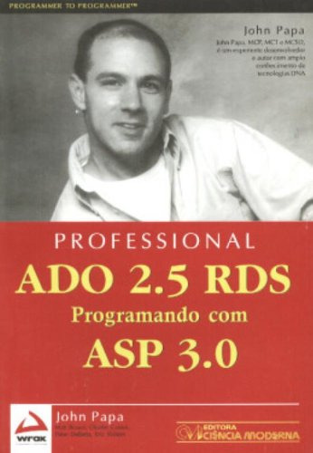 Professional Ado 2.5 Rds - Programando  Com Asp 3.0, De Papa. Editora Ciencia Moderna, Capa Dura Em Português