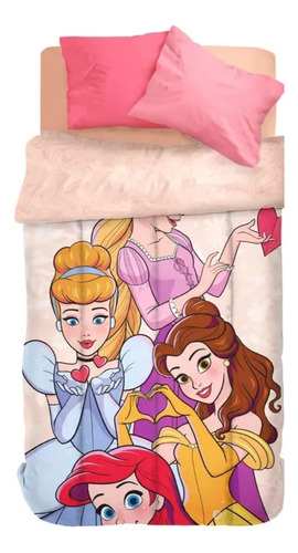 Acolchado Princesas Piñata