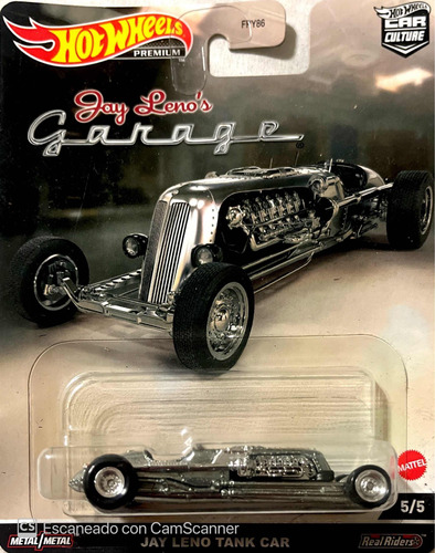 Hot Wheels Jay Leno Tank Car