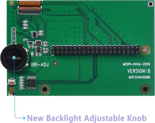 Pantalla Iuniker Para Raspberry Pi Zero Con Perilla