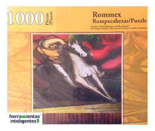 Detalle Revolución Siqueiros Rompecabezas 1000 Pzs Rommex