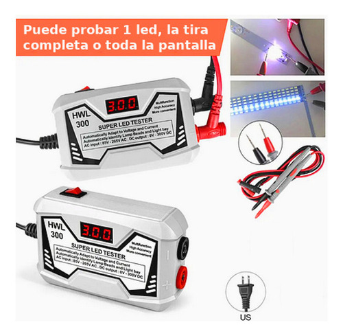 Probador Led Tester Tira Led  Back Light Televisores 0-300v