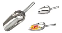 Comprar Cucharones Pala Cuchara Semillera Hielo Acero Inox 750 Grs 