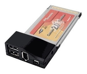 Tarjeta Pcmcia 2 Usb + 1 Firewire 1394