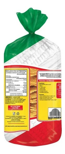 11 Pzas Tostadas De Maíz Mission Con Tajín 200 G