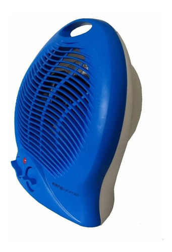 Imagen 3 de 7 de Caloventor Electrico Estufa Electrica Baño Termostato Azul