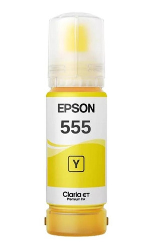 Botella De Tinta Epson 555 Yellow 70ml L8180 L8160