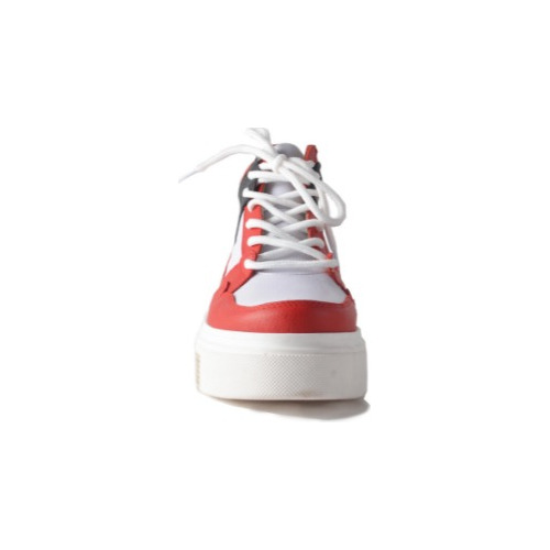 Imagen 4 de 10 de Zapatillas Urbanas Mujer Cuero Cordones- Mike - Ferraro