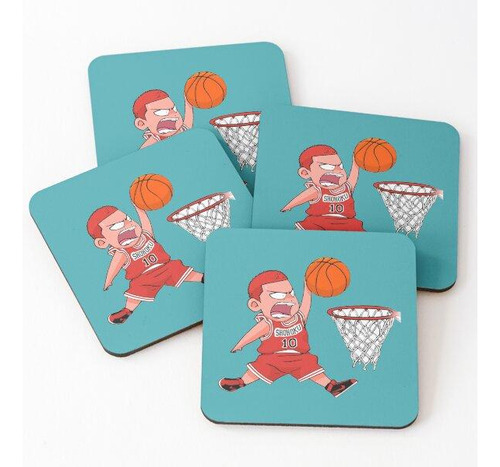 Set Posavasos Hanamichi Sakuragi, Slam Dunk, Shokocu Clásico