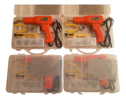Maquina Profesional Para Soldar Plástico Naranja Oscuro
