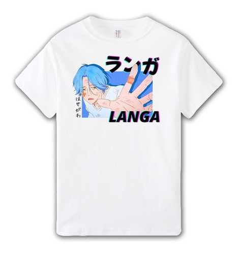 Remera Langa Sk8 - Otaku Aesthetic Anime Manga Unisex M24