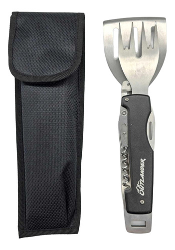 Utensilios Para Asar Todo En 1 Pinza Tenedor Navaja Camping