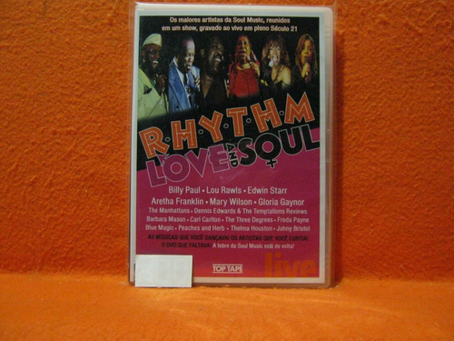 Dvd Rhythm Love And Soul