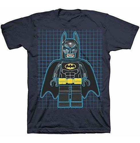 Playera Con Estampado De Batman Big Boys De Lego (10/12, Ir