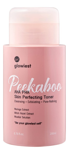 Glowiest Peekaboo Aha Pha Tonico Perfeccionador De La Piel,