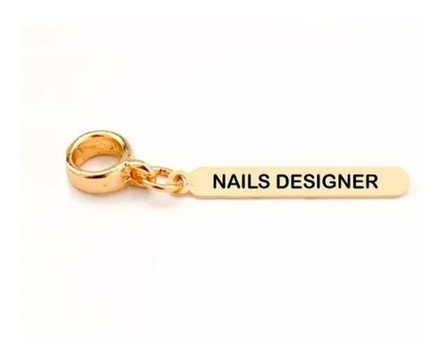 Placa Profissão Nails Designer Bp_968