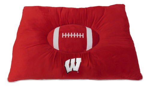 Cama Para Mascotas Pets First Ncaa - Wisconsin Badgers Cama 