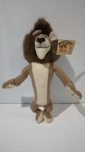 Peluche Léon Alex Madagascar Giftco 30cm