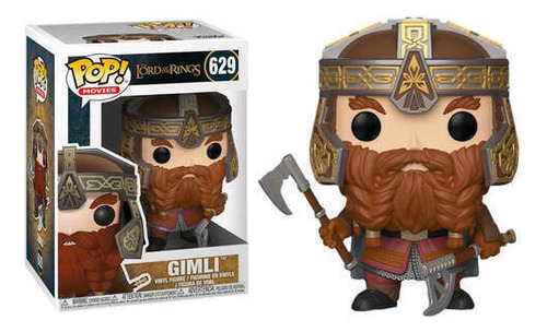 Figura De Accion Gimli 629 El Señor De Los Anilos Funko Pop Movies