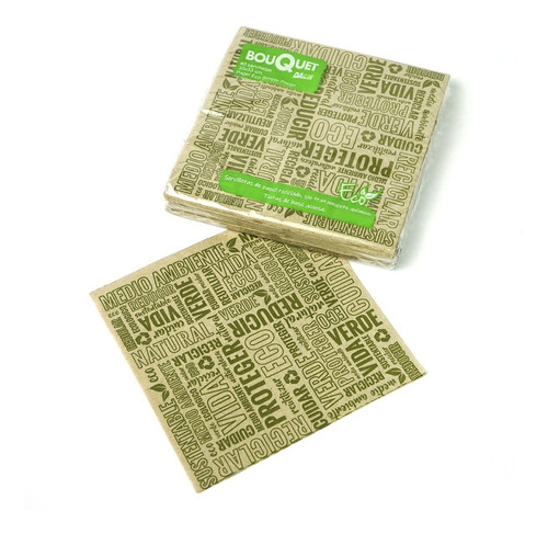 Imagen 3 de 5 de Servilletas Papel Eco 1 Pl Diseños Fantasía Surtido 24 Paq